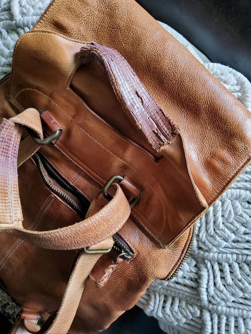 Bed Stu Patsy Leather backpack.